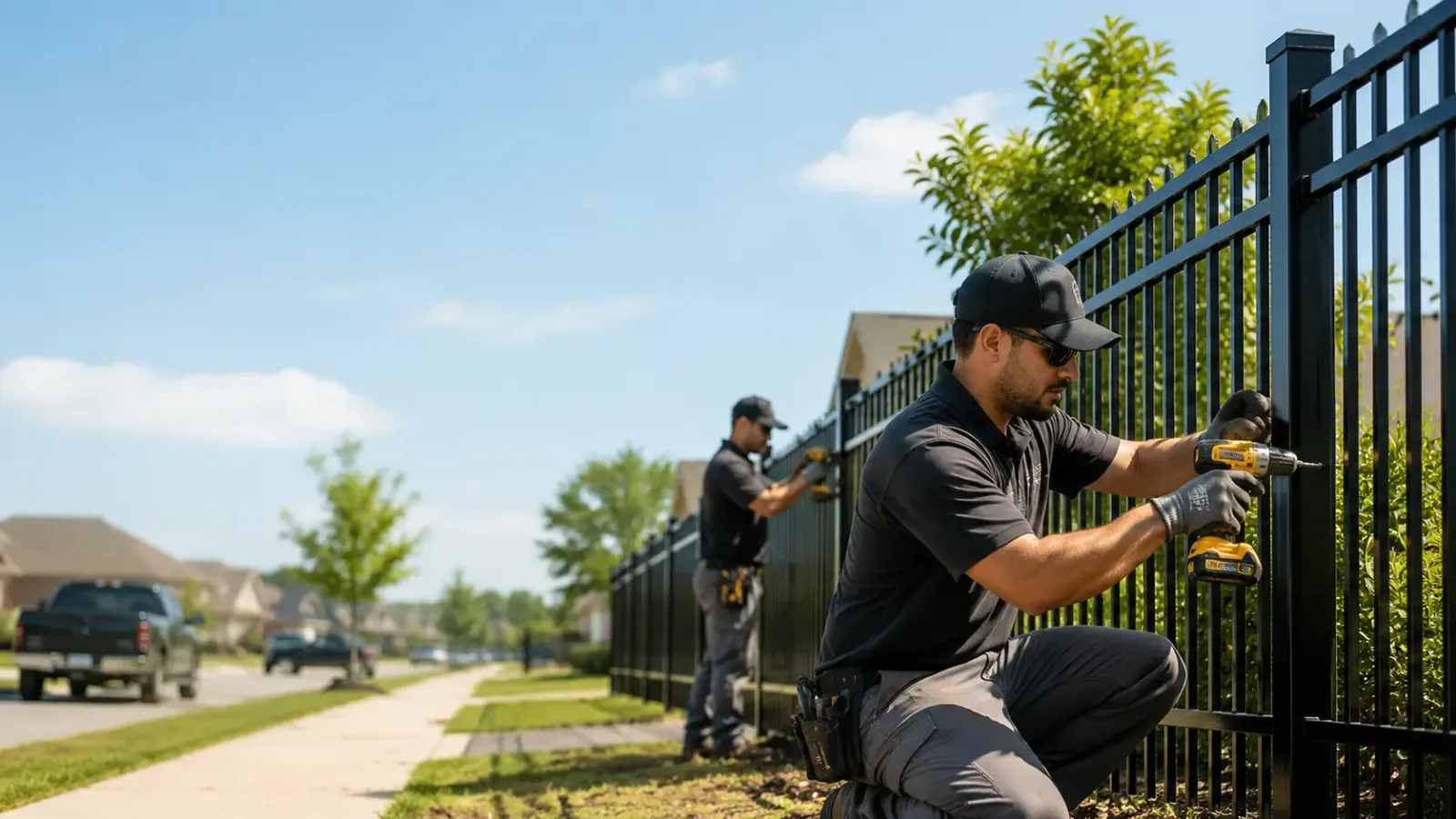 Metal Fence Installation in Elberon, VA